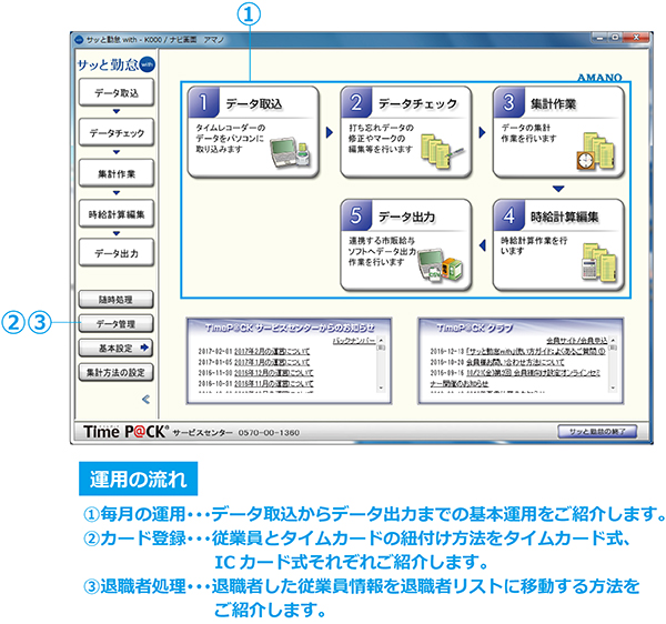 タイム パック 取 説